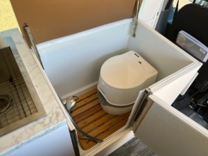 Shower and Toilet